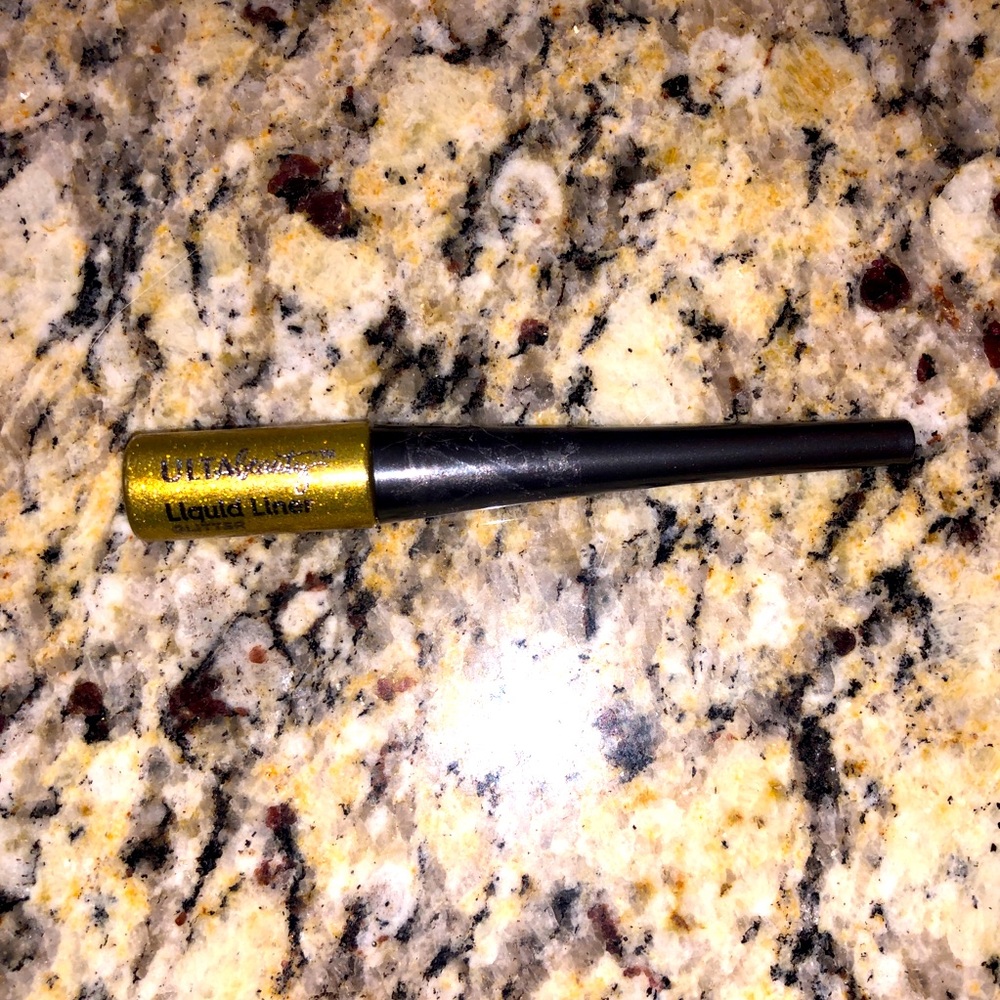 🔥 5/$50 ⭐NEW⭐ Ulta Beauty Glitter Liquid Liner : GOLD GLITTER